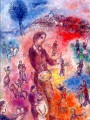 Künstler bei einem Festival Zeitgenosse Marc Chagall